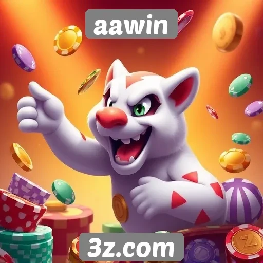 Visão geral das ofertas de jogos no site aawin