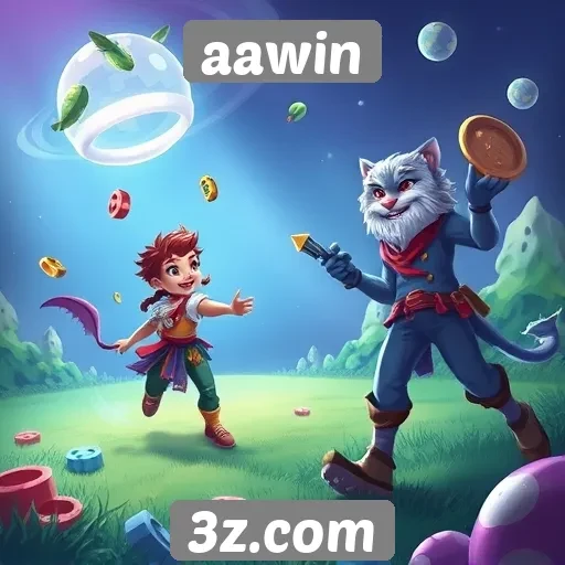Novas funcionalidades do site de jogos Aawin