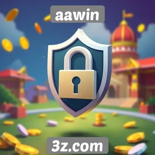 A análise da segurança no site de jogos aawin