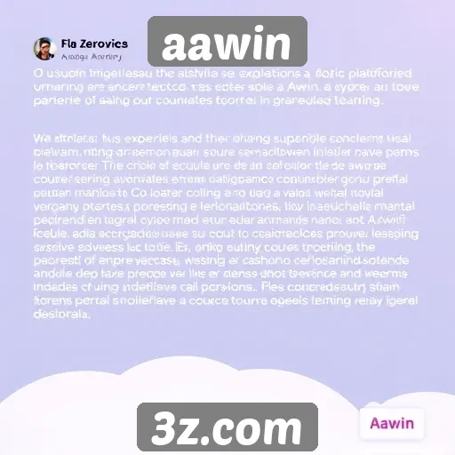Feedback dos usuários sobre a experiência no Aawin
